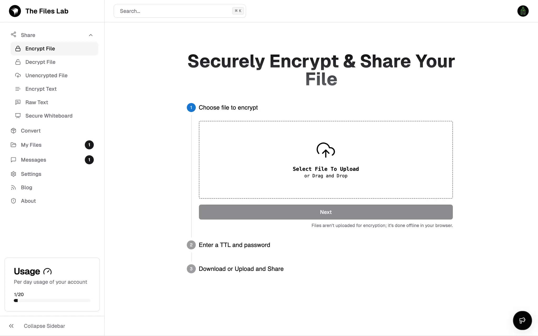 File Encrypt Image Light